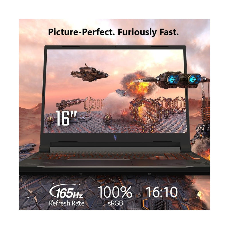 Acer Nitro V Laptop Gaming | Ryzen 7 8845HS | RTX 4060 GPU | 16" IPS 165Hz Display | 16GB DDR5 | 1TB SSD | Wi-Fi