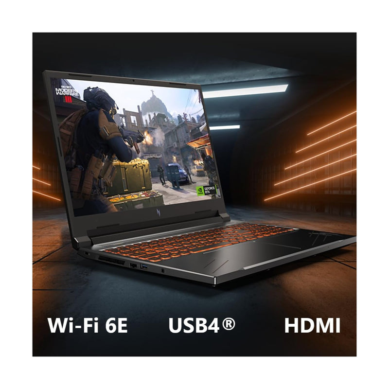 Acer Nitro V Laptop Gaming | Ryzen 7 8845HS | RTX 4060 GPU | 16" IPS 165Hz Display | 16GB DDR5 | 1TB SSD | Wi-Fi