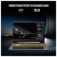 Asus Tuf Gaming A15 Laptop Para Juegos, Fhd 15.6", Ryzen 5, 8gb Ram, Ssd 512gb, Wifi 6, Windows 11, Grafito Negro