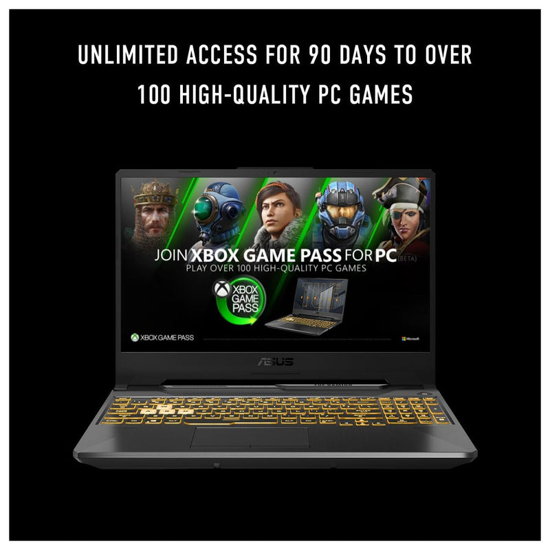 Asus Tuf Gaming A15 Laptop Para Juegos, Fhd 15.6", Ryzen 5, 8gb Ram, Ssd 512gb, Wifi 6, Windows 11, Grafito Negro