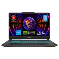 Msi Cyborg 15 Laptop: Intel Core I5, Rtx 2050, 15.6" Fhd, 144Hz, 16Gb Ram, 512Gb Ssd, Usb-C, Windows 11