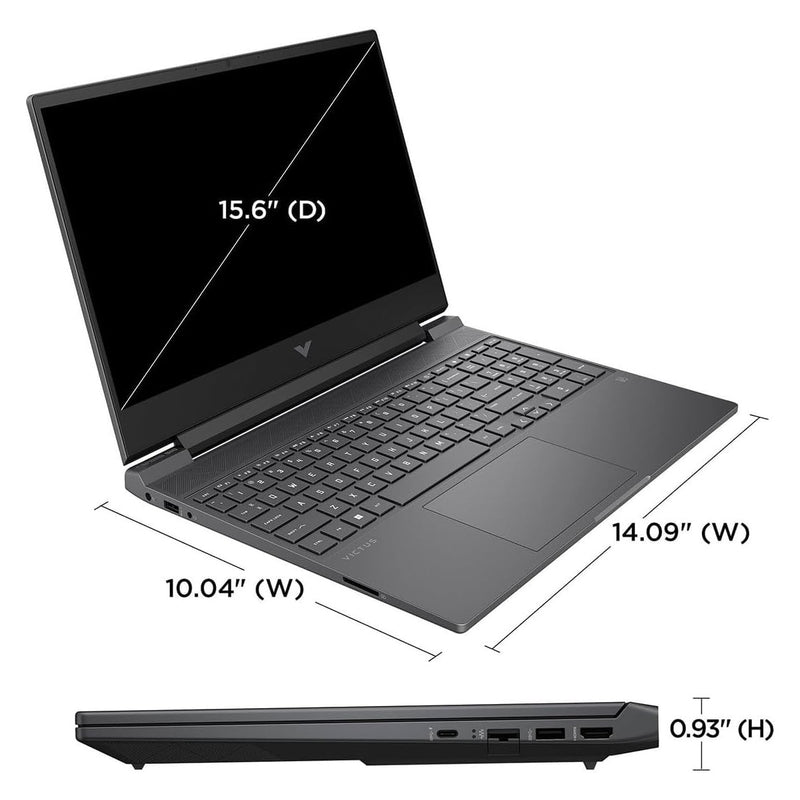 Hp Victus Laptop Gamer 15.6" 144Hz Amd Ryzen 5 16gb Ram 1tb Ssd Radeon Rx 6550m Backlit Keyboard