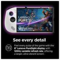 Lenovo Legion Go S 2025 - PC Portátil Para Juegos, 8" WUXGA 120Hz, 16GB RAM, 512GB SSD, AMD Ryzen Z2 go, Blanco Glaciar