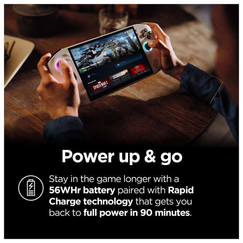 Lenovo Legion Go S 2025 - PC Portátil Para Juegos, 8" WUXGA 120Hz, 16GB RAM, 512GB SSD, AMD Ryzen Z2 go, Blanco Glaciar