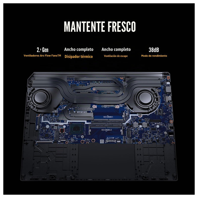 Portátil Asus TUF Gaming F16, Pantalla FHD+ 165Hz, Intel Core I5 13450HX, 16GB DDR5, 512GB SSD, RTX 5050, Wi-Fi 6E