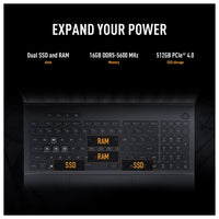 Portátil Asus TUF Gaming F16, Pantalla FHD+ 165Hz, Intel Core I5 13450HX, 16GB DDR5, 512GB SSD, RTX 5050, Wi-Fi 6E
