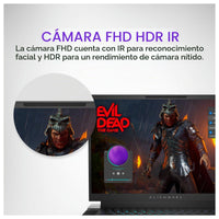 Alienware Gaming Laptop X16 R2, QHD+ Pantalla, Core i9, 32GB RAM, 1TB SSD, RTX 4080, Win 11, Plata Lunar