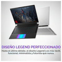 Alienware Gaming Laptop X16 R2, QHD+ Pantalla, Core i9, 32GB RAM, 1TB SSD, RTX 4080, Win 11, Plata Lunar