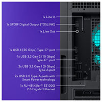 Alienware Aurora Gaming Desktop con Intel Core Ultra 7, NVIDIA GeForce RTX 5060Ti, 16GB RAM, 1TB SSD, PSU Platino