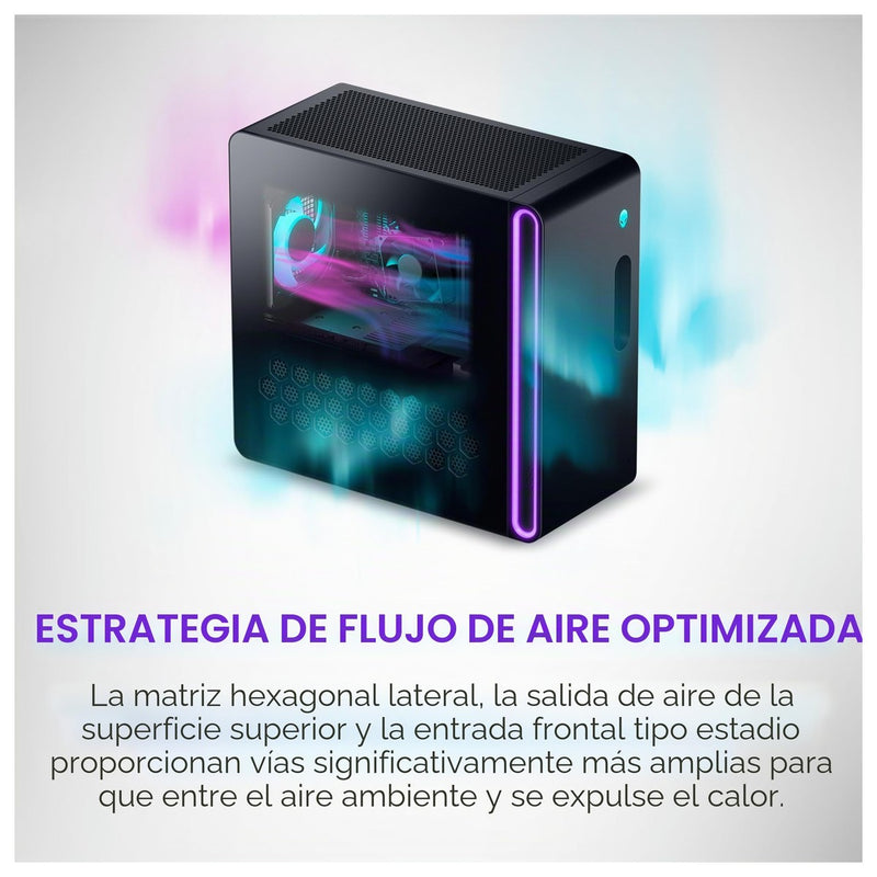 Alienware Aurora Gaming Desktop con Intel Core Ultra 7, NVIDIA GeForce RTX 5060Ti, 16GB RAM, 1TB SSD, PSU Platino