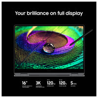 Samsung Galaxy Book5 Pro 360 Copilot+ PC, computadora AI con procesador Intel Core 7 Ultra, pantalla táctil 3K AMOLED, S Pen, 120Hz, Dolby Atmos