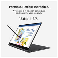 Samsung Galaxy Book5 Pro 360 Copilot+ PC, computadora AI con procesador Intel Core 7 Ultra, pantalla táctil 3K AMOLED, S Pen, 120Hz, Dolby Atmos