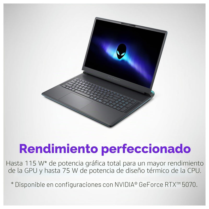 Alienware 18 Area-51 Laptop De Gaming Intel Core 9 32GB RAM SSD 1TB RTX 5070
