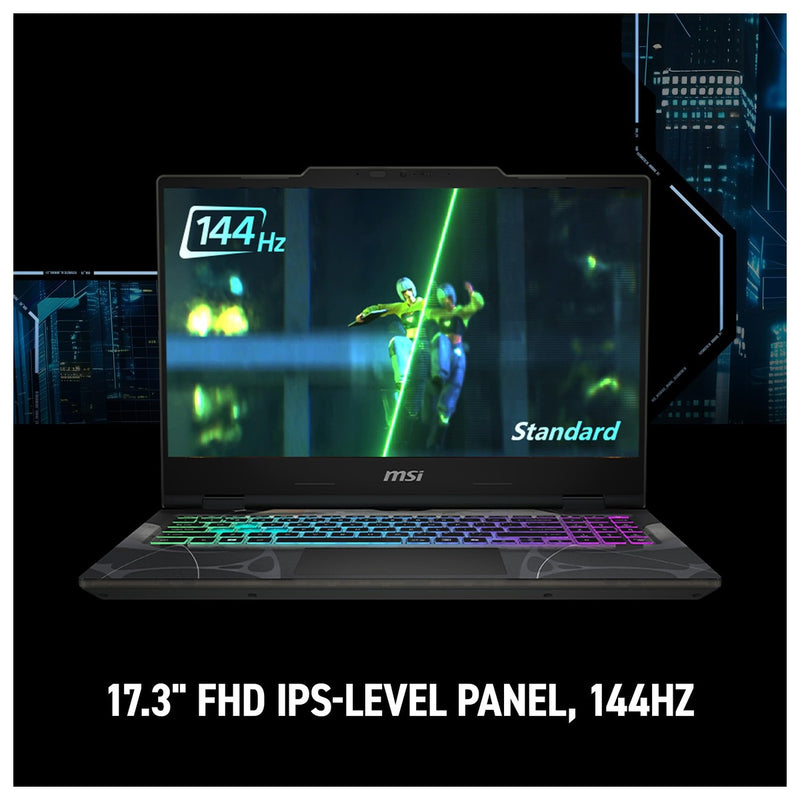 Msi Cyborg 17 Gaming Laptop Intel Core 7 16gb Ram 1tb Ssd Rtx 5060 Teclado Retroiluminado 144hz Win 11 Home