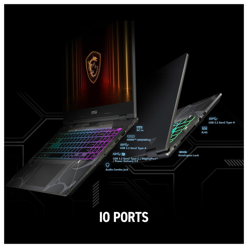 Msi Cyborg 17 Gaming Laptop Intel Core 7 16gb Ram 1tb Ssd Rtx 5060 Teclado Retroiluminado 144hz Win 11 Home