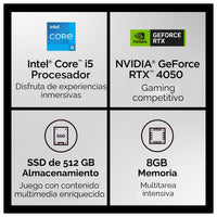 Lenovo Loq Essential Intel I5 512Gb Ssd Luna Gris
