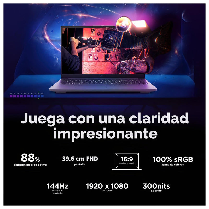 Lenovo Loq Essential Intel I5 512Gb Ssd Luna Gris