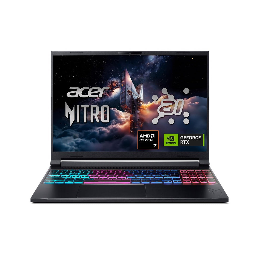 Acer Nitro V 16S Ai Laptop Gamer, 16"  Wuxga Ips 180Hz, Amd Ryzen 7 260, 32Gb Ddr5, 1Tb Ssd, Gpu Rtx 5060