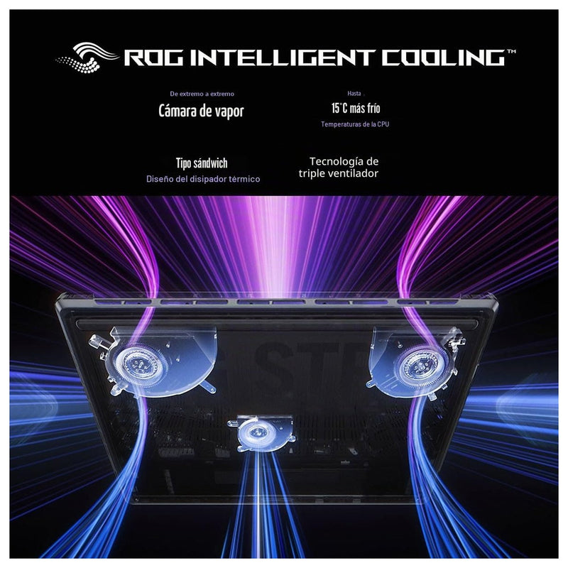 Asus Rog Strix G16 Laptop Gamer Intel Core I5 Nvidia Rtx 5050 16Gb Ram 1Tb Ssd Eclipse Gris