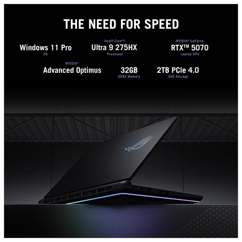 Laptop Gamer Asus Rog Strix G16 G615LP-XS97 32GB Ram Intel Core Ultra 9