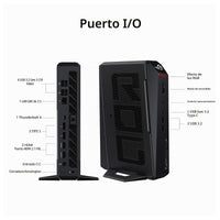 Mini PC para juegos ROG NUC (2025) con CPU Intel Core Ultra 7, NVIDIA GeForce RTX 5060, 32GB RAM, 1TB SSD, Thunderbolt 4 y RGB