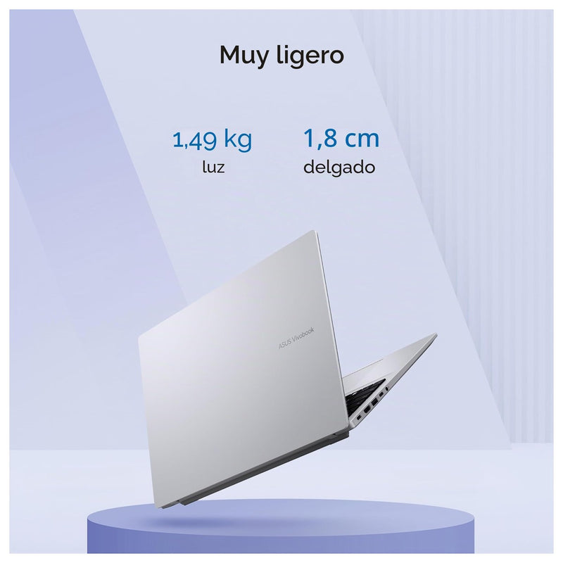 Asus Vivobook 14 Laptop Snapdragon 16GB RAM 512GB SSD Windows 11 Plateado