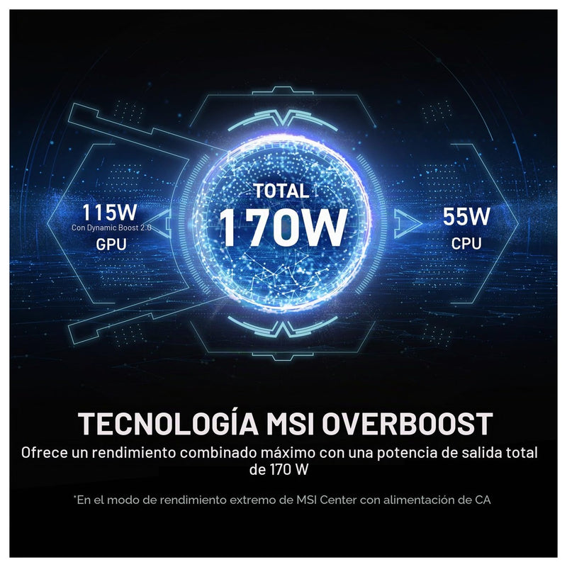 Laptop Gamer Msi Crosshair A16 Hx, Ryzen 9, Rtx 5060, 16gb Ddr5, 1tb Nvme Ssd, Pantalla Qhd+ 240hz, Windows 11