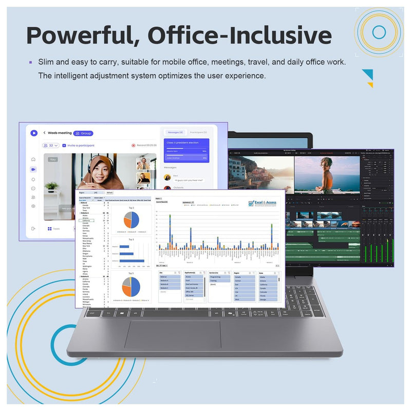 Lenovo Laptop I7-13620h 2026 24gb Ddr5 1tb Ssd 15.3" Windows 11