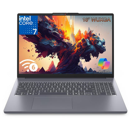 Lenovo IdeaPad Laptop, Intel Core I7, 16GB RAM, 1TB SSD, 16