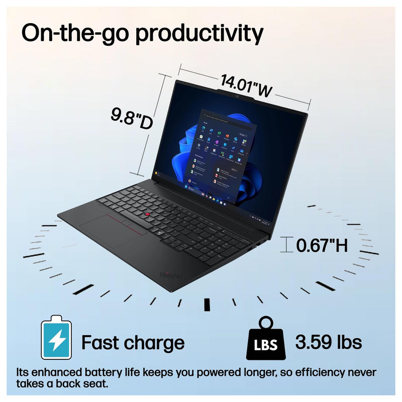 Lenovo IdeaPad Laptop, Intel Core I7, 16GB RAM, 1TB SSD, 16", Gris, Audio HD, Windows 11 Home