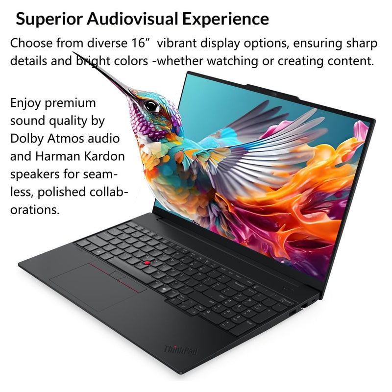 Lenovo Thinkpad E16 Gen 3 Intel Core Ultra 7 16GB RAM 1TB SSD Windows 11 Pro