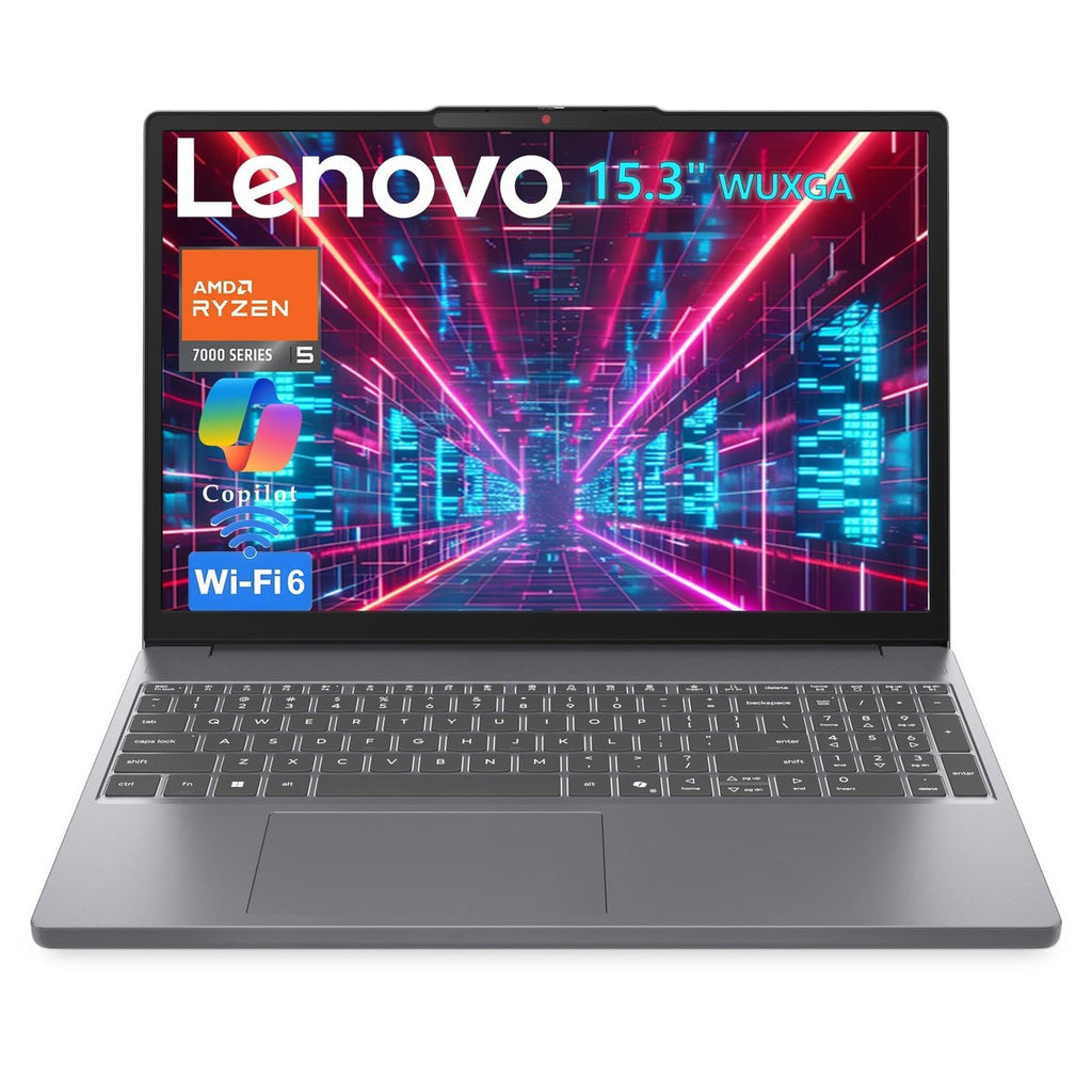 Lenovo Laptop Premium Business 2026 Amd Ryzen 5 7535hs 24gb Ram Ddr5 1tb Pcie Ssd Radeon 660m 15.3 Pulgadas Ips Wifi 6