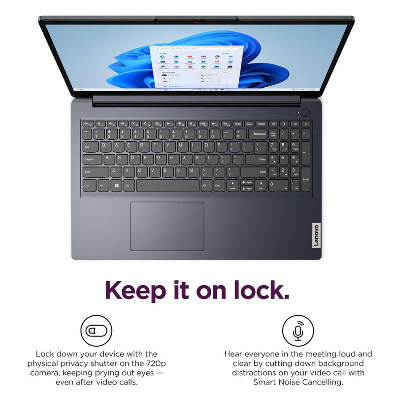 Lenovo IdeaPad Laptop Intel I7 13ª Gen 16GB Ram 512GB SSD WUXGA WiFi 6 Office 365