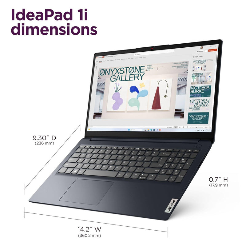 Lenovo IdeaPad Laptop Intel I7 13ª Gen 16GB Ram 512GB SSD WUXGA WiFi 6 Office 365