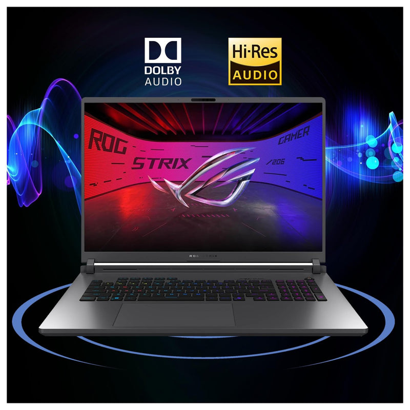 Asus Rog Strix G18 Gaming Laptop Intel Ultra 9 24-Core 32gb Ram 2tb Ssd Ge Force Rtx 5060 Wi-Fi 7 18" 240hz Negrometa