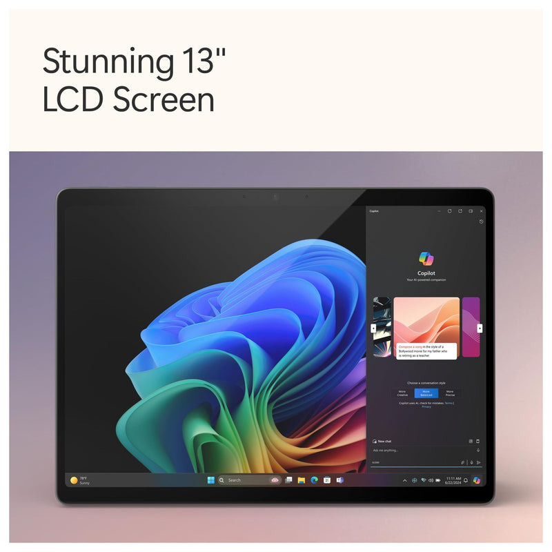 Microsoft Surface Pro (2 en 1) - Black