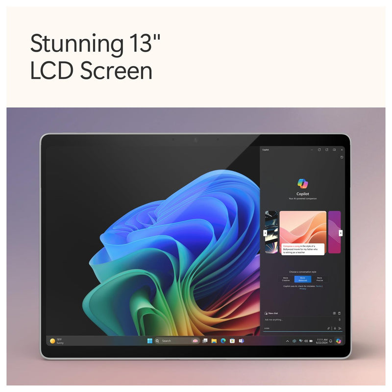 Microsoft Surface Pro (2 en 1) - Platinum