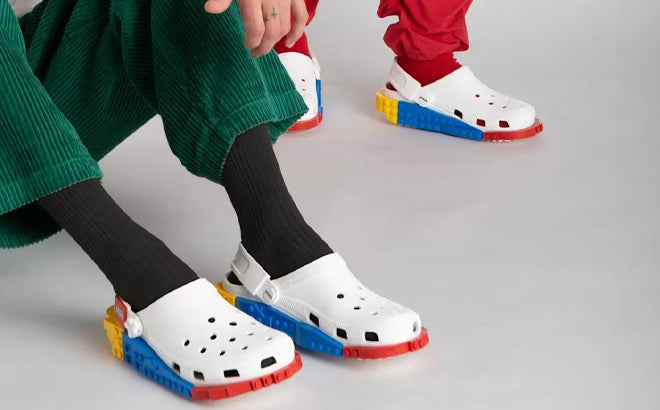 Lego x crocs  Creativity Clogs (White)