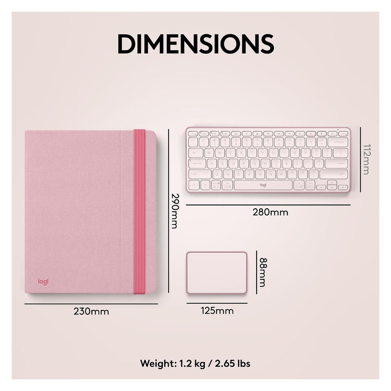Logitech Casa Kit de Escritorio - Pink