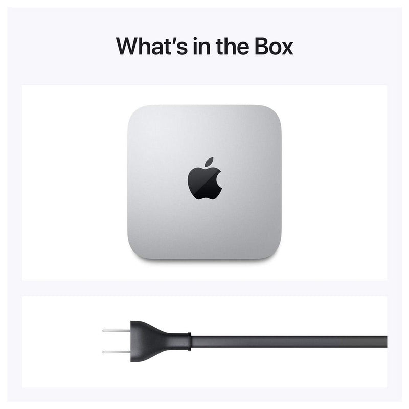 Apple Mac Mini 2020 con chip M1, 16GB RAM y 1TB SSD, renovado, color plata, desempeño excepcional en uso diario