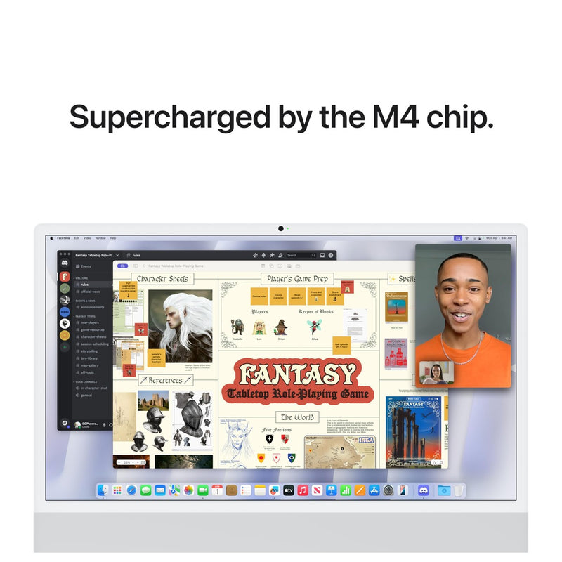 Apple iMac 24 M4 - Silver