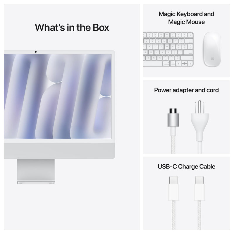 Apple iMac 24 M4 - Silver