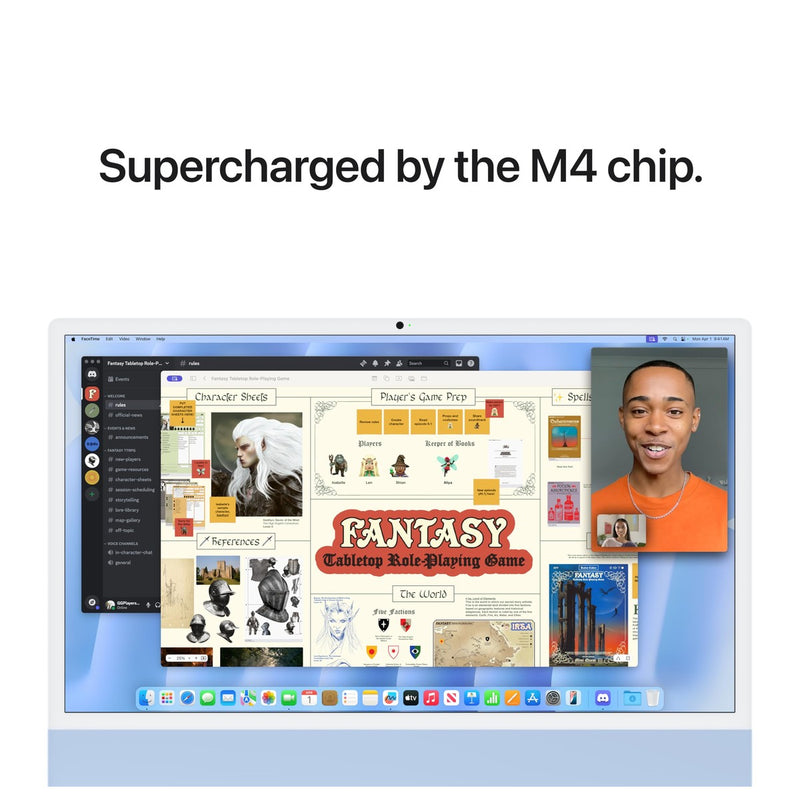 Apple iMac 24 M4 - Blue
