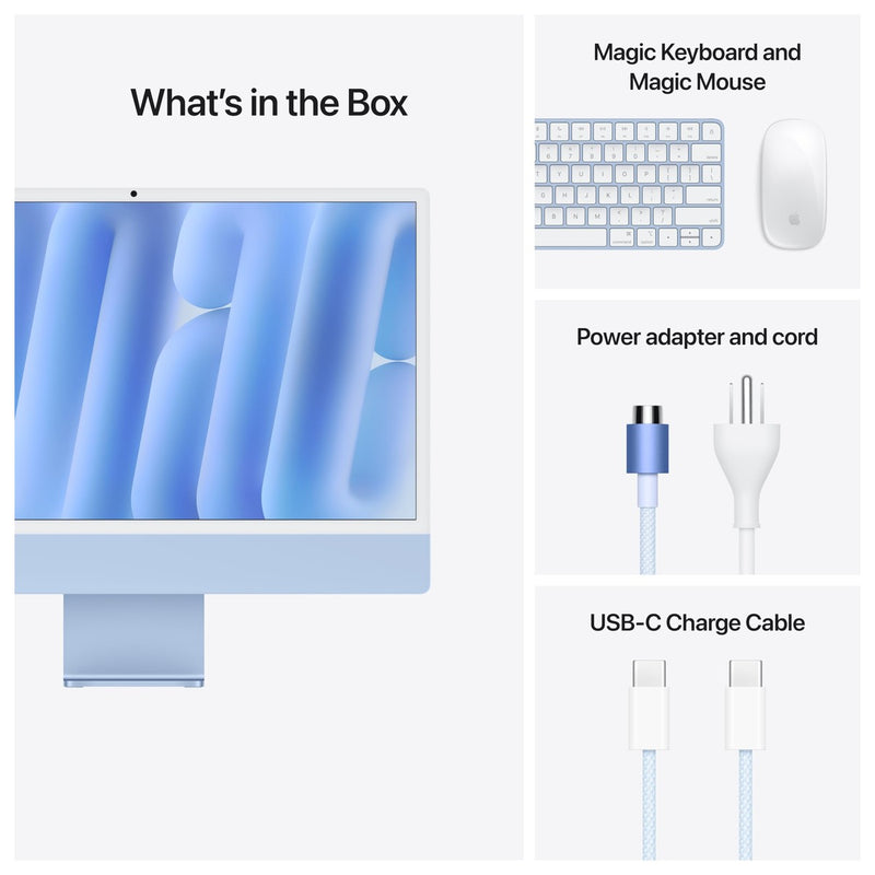 Apple iMac 24 M4 - Blue