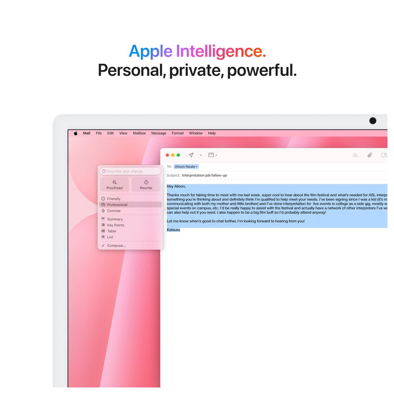 Apple iMac 24 M4 - Pink