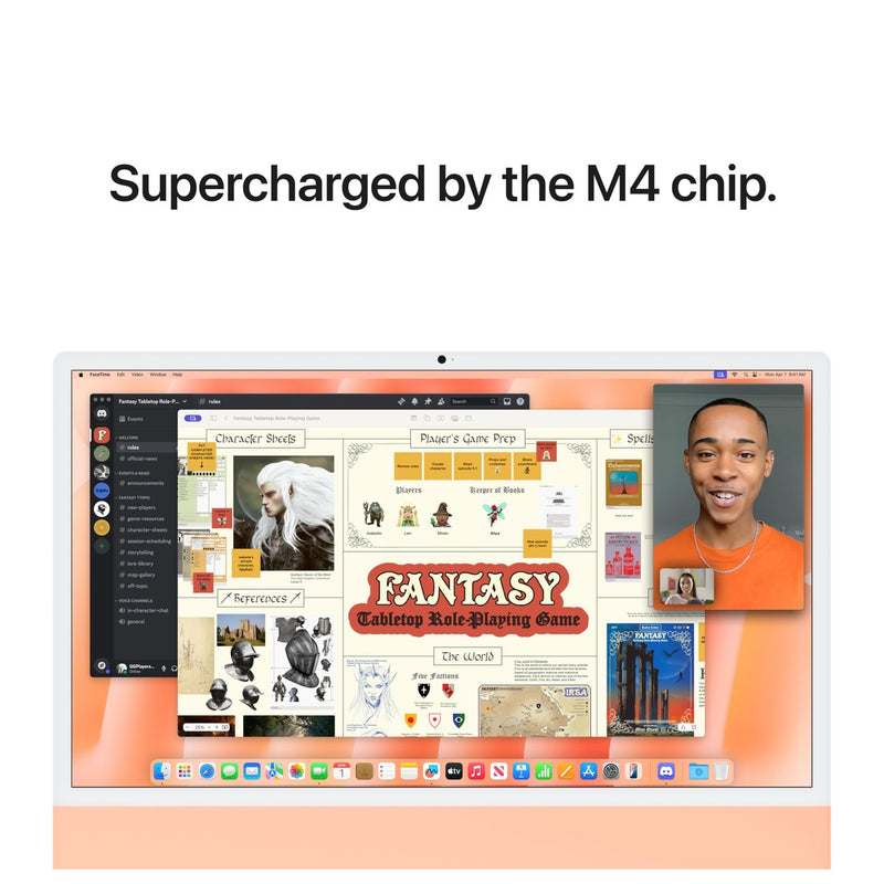 Apple iMac 24 M4 - Orange