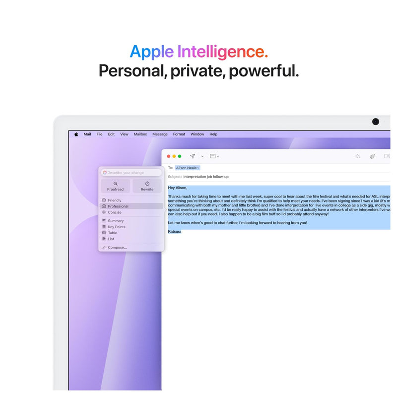 Apple iMac 24 M4 - Purple
