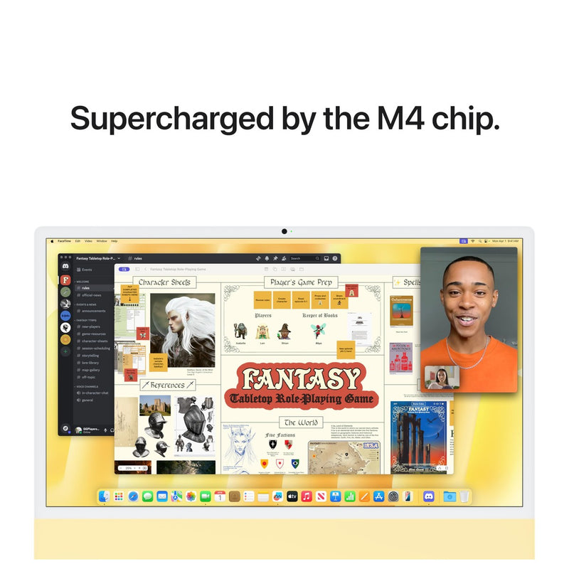 Apple iMac 24 M4 - Yellow