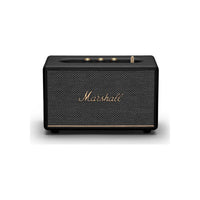Marshall Acton III - Altavoz Bluetooth para el hogar en color negro, con conectividad Bluetooth 5.2 y un diseño sostenible
