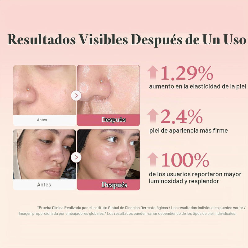 Medicube Firm & Glow Duo - Booster Pro X2 Pink + Collagen Jelly Cream (Set 7 en 1)